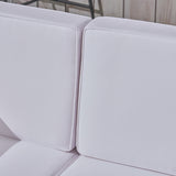 Outdoor V-Shaped Sectional Sofa Set - 5-Seater - Acacia Wood - Outdoor Cushions - NH460703