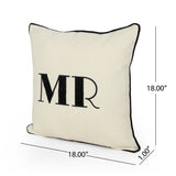 Modern Fabric MR Throw Pillow - NH885113