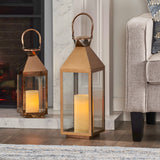 Modern Stainless Steel Lantern Set - NH561213