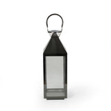 22" Modern Stainless Steel Lantern - NH772013