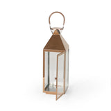 22" Modern Stainless Steel Lantern - NH772013