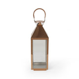 22" Modern Stainless Steel Lantern - NH772013