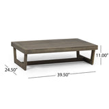Outdoor 4 Seater Chat Set with Coffee Table - NH790013