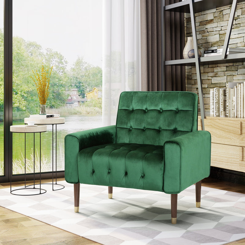 Velvet Armchair - NH465703