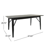 Wooden Six Seater Dining Table - NH960903