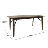 Wooden Six Seater Dining Table - NH960903