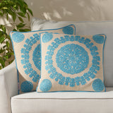 Modern Fabric Throw Pillow - NH588213