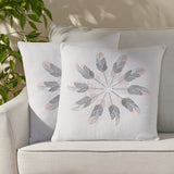 Modern Fabric Throw Pillow Cover - NH886013