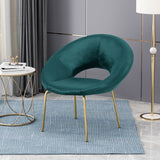 Modern Glam Velvet Accent Chair - NH544113