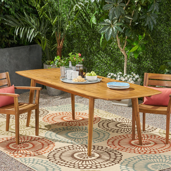 Outdoor Acacia Wood Expandable Dining Table - NH806903