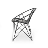 Modern Outdoor Iron Club Chair (Set of 2) - NH243013