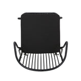 Outdoor Modern Iron Club Chair with Cushion (Set of 2) - NH717013