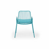 Outdoor Modern Iron Club Chair with Cushion (Set of 2) - NH237013