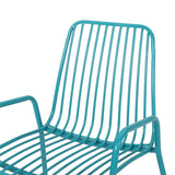 Outdoor Modern Iron 2 Seater Chat Set - NH837013