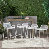 Modern Iron Barstool (Set of 4) - NH618013
