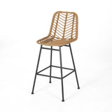Outdoor Wicker Barstools (Set of 2) - NH189903