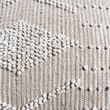 Contemporary Handcrafted Faux Yarn Pouf - NH073513