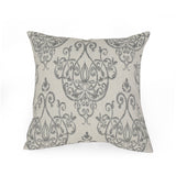 Modern Fabric Throw Pillows (Set of 2), Natural and Gray - NH224903