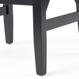 Contemporary Farmhouse Wooden Barstools (Set of 2) - NH245903