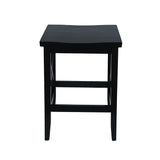 Contemporary Farmhouse Wooden Barstools (Set of 2) - NH245903