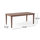 Rectangular 8 Seat Farmhouse Dining Table - NH622903