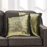 Glam Square Reversible Sequin Throw Pillow - NH712213
