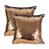 Glam Square Reversible Sequin Throw Pillow - NH712213