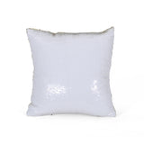Glam Square Reversible Sequin Pillow Cover - NH224013