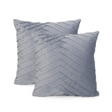 Modern Square Fabric Throw Pillow - NH819213