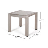 Outdoor Aluminum Side Table (Set of 2) - NH501903