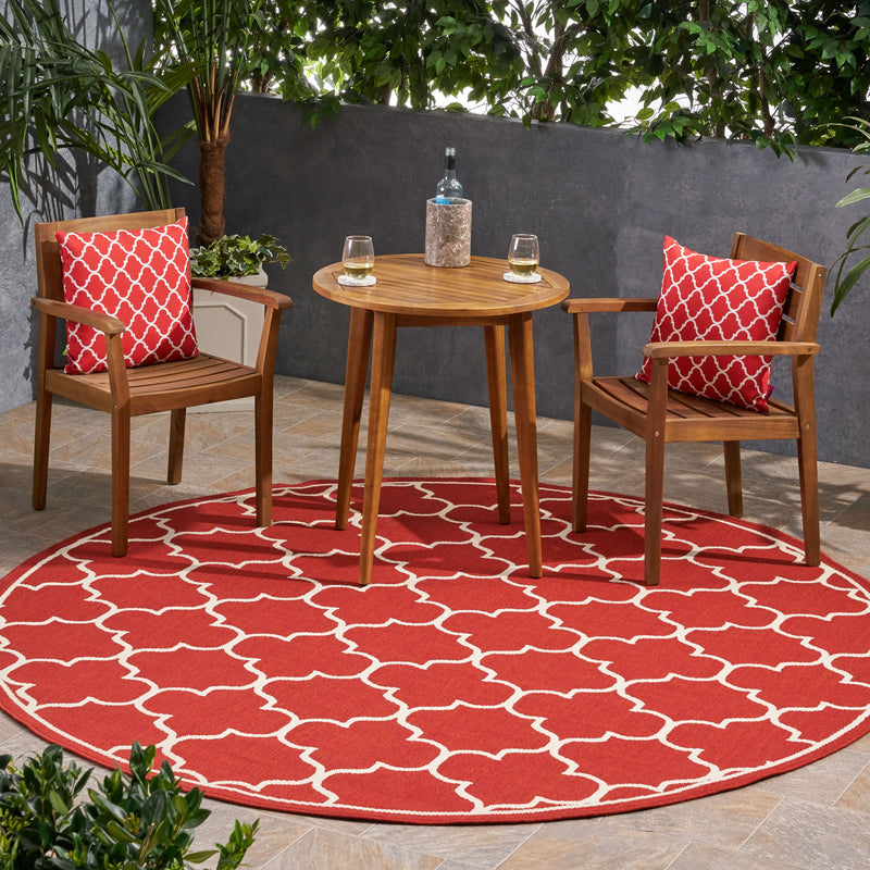 Outdoor Trefoil Area Rug - NH555803