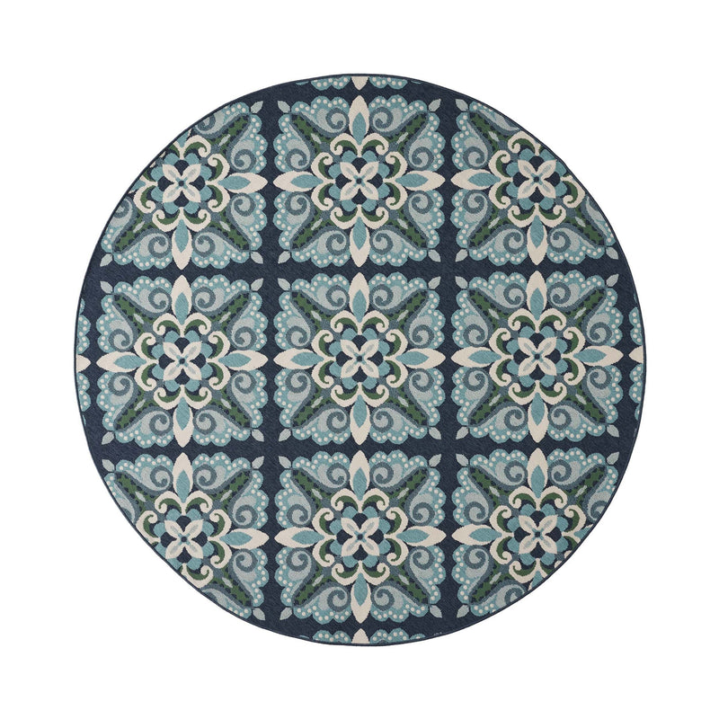 Outdoor Medallion Area Rug - NH855803