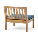 Outdoor Acacia Wood Club Chair (Set of 2) - NH609013