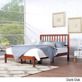 Modern Farmhouse Acacia Wood Queen Bed Platform - NH717113