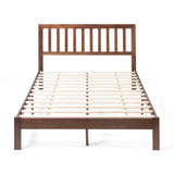 Modern Farmhouse Acacia Wood Queen Bed Platform - NH717113