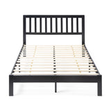 Modern Farmhouse Acacia Wood Queen Bed Platform - NH717113