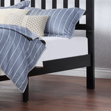 Modern Farmhouse Acacia Wood Queen Bed Platform - NH717113