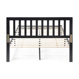 Modern Farmhouse Acacia Wood Queen Bed Platform - NH717113
