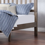 Modern Farmhouse Acacia Wood Queen Bed Platform - NH717113