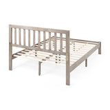 Modern Farmhouse Acacia Wood Queen Bed Platform - NH717113