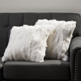 Glam Fur Pillow Cover (No Filling Included) (Set of 2) - NH083013