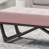 Contemporary Fabric Ottoman Bench - NH200013