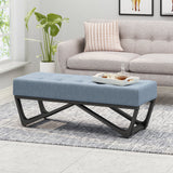 Contemporary Fabric Ottoman Bench - NH200013