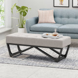 Contemporary Fabric Ottoman Bench - NH200013