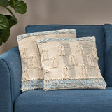 Boho Cotton Throw Pillow - NH595113