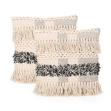 Boho Cotton Throw Pillow - NH895113