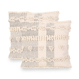 Boho Cotton Throw Pillow - NH106113