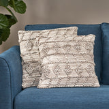 Boho Cotton Throw Pillow - NH406113