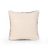Boho Jute and Cotton Throw Pillow (Set of 2) - NH806013