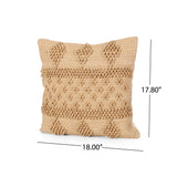 Boho Cotton Chindi Throw Pillow (Set of 2) - NH216013